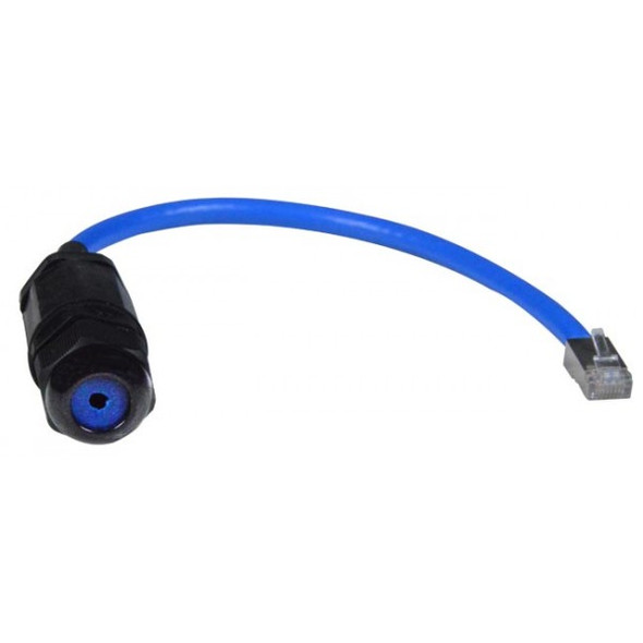 NTI rj45-6wtp-cs-cbl-25cm CAT6 Waterproof RJ45 Connector with Shielded Backside Cable