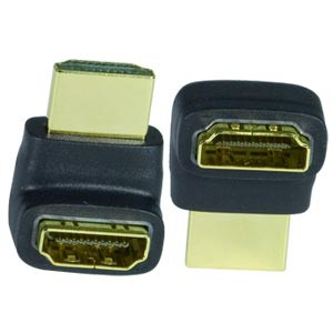 NTI hdmi-mf-u HDMI Type A Up Angled Adapter, Male to Female