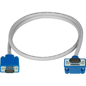 NTI VEXT-UAS-15-MM VGA Up Angled to Straight Cable, Male to Male, 15 feet