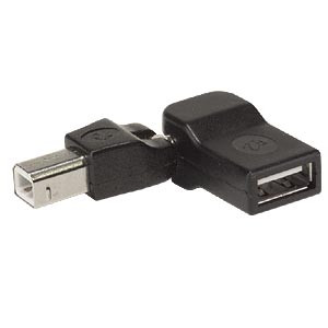 NTI usbaf-usbbm-f USB 2.0 Type A Female to Type B Male Flexible Gender Changer