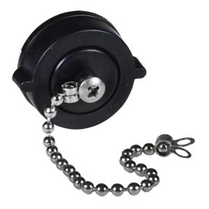 NTI cap-5ewtp-cs20-t CAT5e Case Side Waterproof RJ45 Cap with Tether, 15/16" - 20 UNEF threading