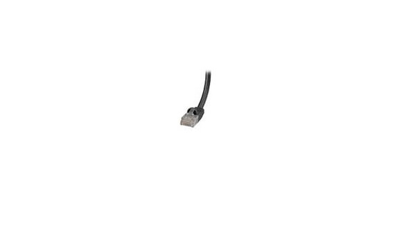 NTI cat6a-10-black CAT6a Stranded Unshielded Cable, Black, 10 feet