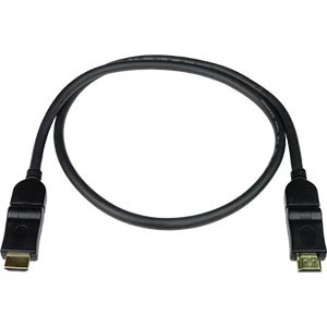 NTI hdmi-sw-10-mm HDMI 180-Degree Swivel Cable, Male to Male 10 feet