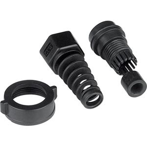 NTI rj45-5ewtp-cb20-long CAT5e Waterproof Cable Side Long Cable Shield with Strain Relief and 15/16 " - 20 UNEF threading