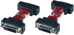 NTI dvid-ff-f DVI-D Flexible Gender Changer, Female to Female