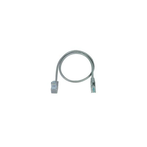 NTI cat5e-uas-9-blue CAT5e Up Angle to Straight Cable, Blue, 9 feet