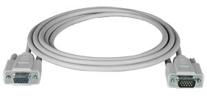 NTI vext-thn-10 Thin VGA Extension Cable, Male to Female, 10 feet
