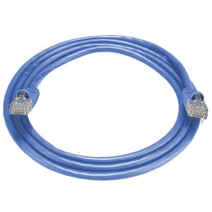 NTI cat6a-7-blue CAT6a Stranded Unshielded Cable, Blue, 7 feet