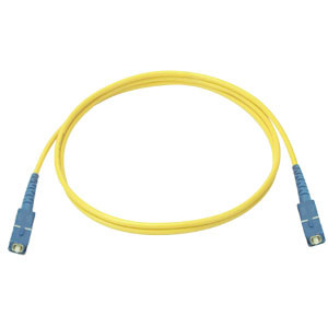 NTI fiber-s-scsc-9-2m Simplex SC Singlemode Fiber Optic Cable, 9-Micron, 2 meters