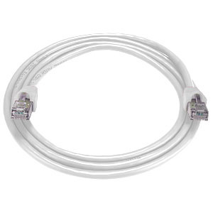 NTI cat6-5-white-shld CAT6 Stranded Shielded Cable, White, 5 feet