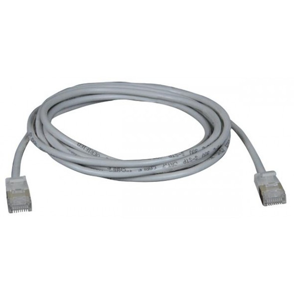 NTI cat7-uthn-1-gray CAT7 Ultra-Thin Slim Patch Cables, 1ft