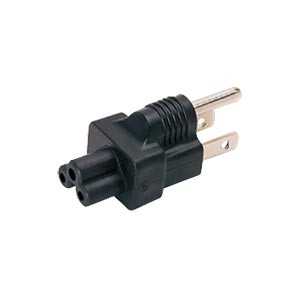 NTI pwr-515pc5 NEMA 5-15P Male to IEC 320 C13 Female Power Plug Adapter