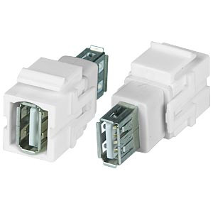 NTI ky-usba-ff USB Type A Snap-In Module, Female to Female