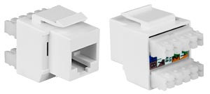 NTI jck-6-h CAT6 Horizontal Keystone Jack