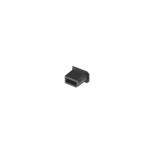 NTI cvr-1394f-f10 1394a 6-pin FireWire Female Dust Cover, Flush Mount, Black, 10-Pack