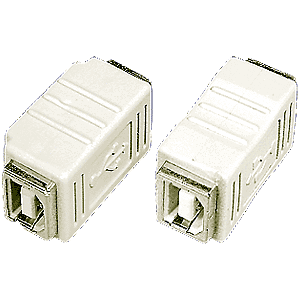 NTI usbbf-usbbf USB 2.0 Type B Gender Changer, Female to Female