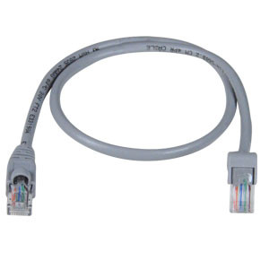 NTI cat5e-dasv2-2-gray CAT5e Down Angle to Straight Patch Cords, 60?C