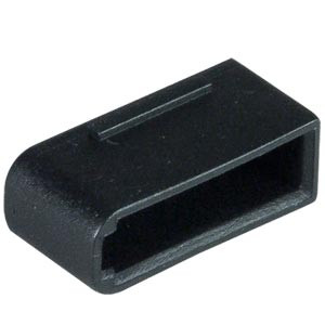 NTI cvr-satadm10 SATA Data Male Dust Cover, Black, 10-Pack