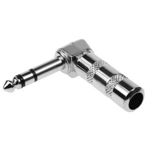 NTI sa63-m-ra 1/4-inch Male Right Angle TRS Stereo Audio Connector