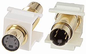 NTI ky-sv-fm S-Video Keystone Insert, Female to Male