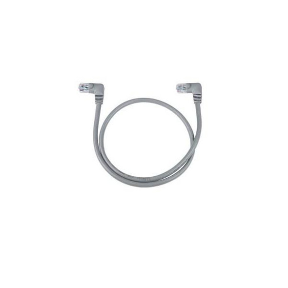 NTI cat5e-la-2-white CAT5e Left Angle Cable, White, 2 feet