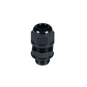 NTI glnd-wtp-npt-10b NPT Short Threaded Waterproof Cable Gland, NTP 3/8 " Thread, Black