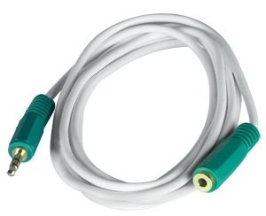 NTI sa-6-mf 3.5mm Stereo Audio Extension Cable, Male to Female, 6 feet