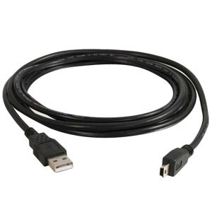 NTI usb2-abm5-3-mm USB 2.0 Cables, Male A to Male Mini-B 5-Pin, 3 ft