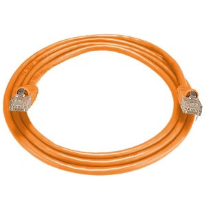NTI cat6-2-orange CAT6 Stranded Unshielded Cable, Orange, 2 feet