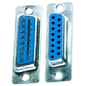 NTI db15f-sldr DB15 Female Solder Cup Connector