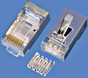 NTI 6-plg-solid-sh CAT6 Solid Shielded RJ45 Plug