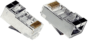 NTI e-plg-stranded-sh CAT5e Stranded Shielded RJ45 Plug
