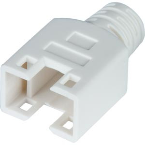 NTI boot-clp6-5-white CAT6 Hirose Type Boot Cover, White