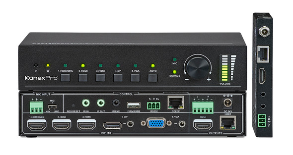 Kanex Pro  SW-HDSC51HDBT 5-Input HDBaseT Seamless Presentation Switcher & Scale