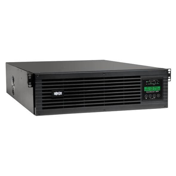 Tripp Lite SU3000RTXLCD3N 3000VA 2700W UPS Smart Online 120V w Installed SNMPWEBCARD 3URM