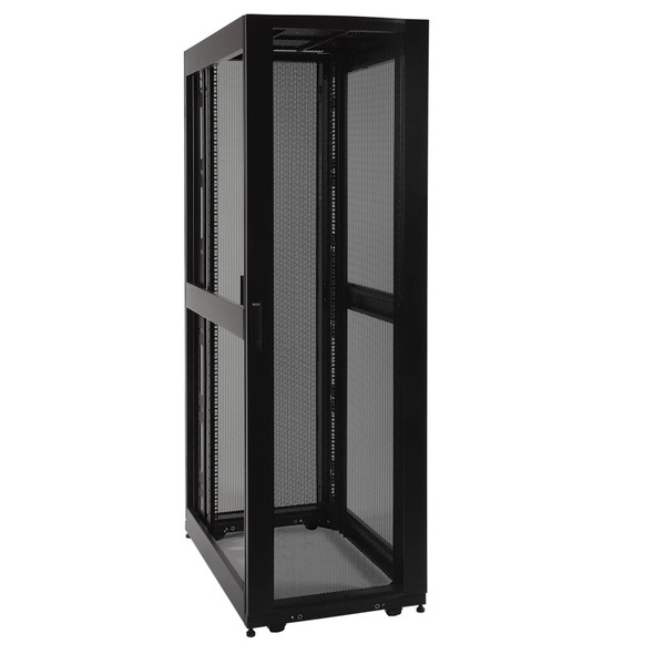 Tripp Lite SR48UBEXP 48U Rack Enclosure Server Cabinet Doors No Sides 3000lb Capacity