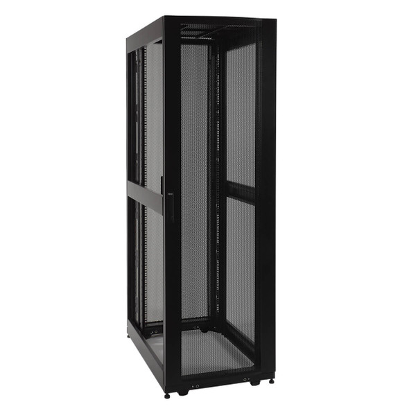 Tripp Lite SR45UBEXP 45U Rack Enclosure Server Cabinet Doors No Sides 3000lb Capacity