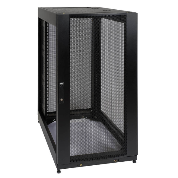 Tripp Lite SR25UBEXP 25U Rack Enclosure Server Cabinet Doors No Sides 3000lb Capacity