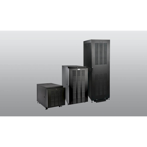Tripp Lite SR12UBFFD 12U Industrial Rack Floor Enclosure Server Cabinet Doors & Sides