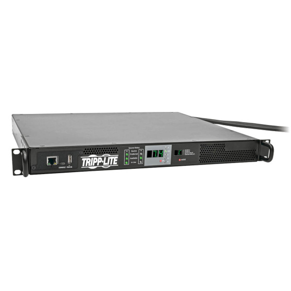 Tripp Lite PDUMNH32HVAT PDU Monitored 7.4KW 230V ATS IEC309 32A 2 Blue Inputs 1URM