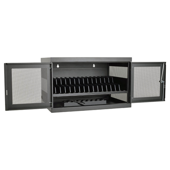 Tripp Lite CSC16AC 16-Port AC Charging Sync Station Cart Chromebook Laptop Tablet