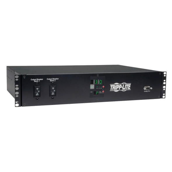 Tripp Lite PDUMH30HVAT PDU Metered ATS 208V / 240V 30A 16 C13, 2 C19, 1 L6-30R 2URM