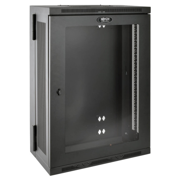 Tripp Lite SRW18US13G 18U Wall Mount Rack Enclosure Hinged 13" Depth w Acrylic Window