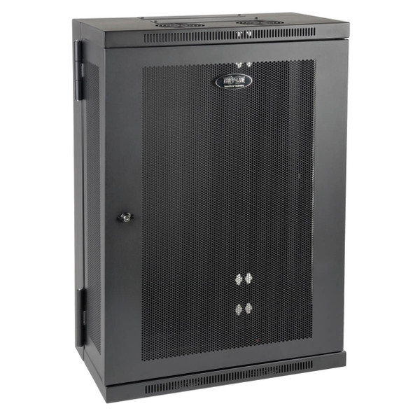 Tripp Lite SRW18US13 18U Wall Mount Rack Enclosure Cabinet Hinged Wallmount 13" Depth