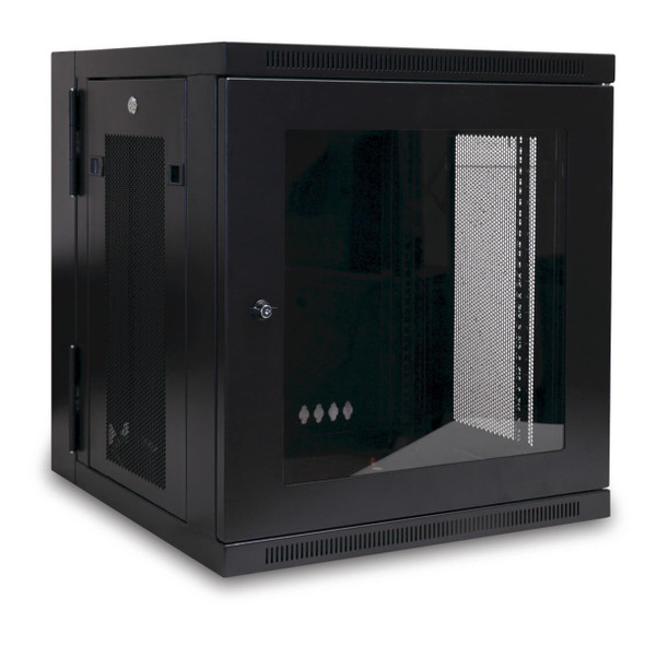 Tripp Lite SRW12USG 12U Wall Mount Rack Enclosure Cabinet Wallmount Plexiglass Door