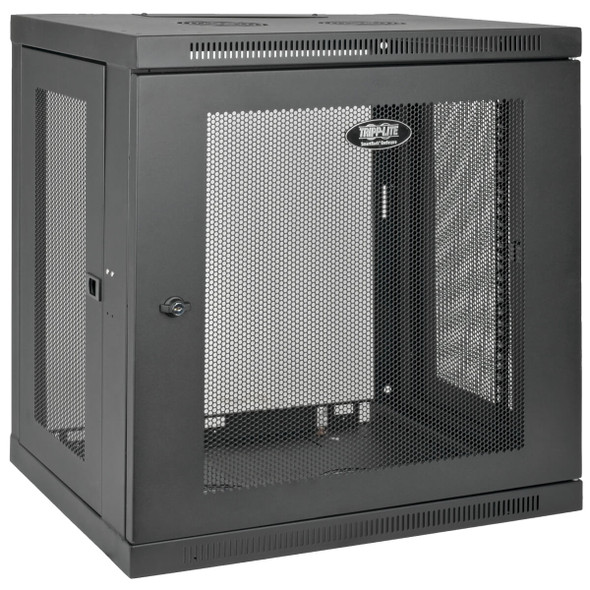 Tripp Lite SRW12U 12U Wall Mount Rack Enclosure Cabinet w/ Door & Side Panels