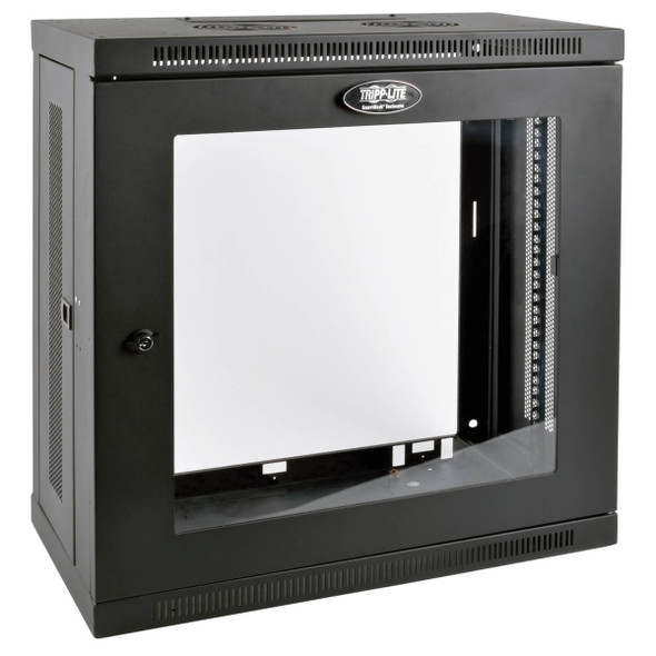 Tripp Lite SRW12U13G 12U Wall Mount Rack Enclosure Cabinet 13" Depth w Acrylic Window
