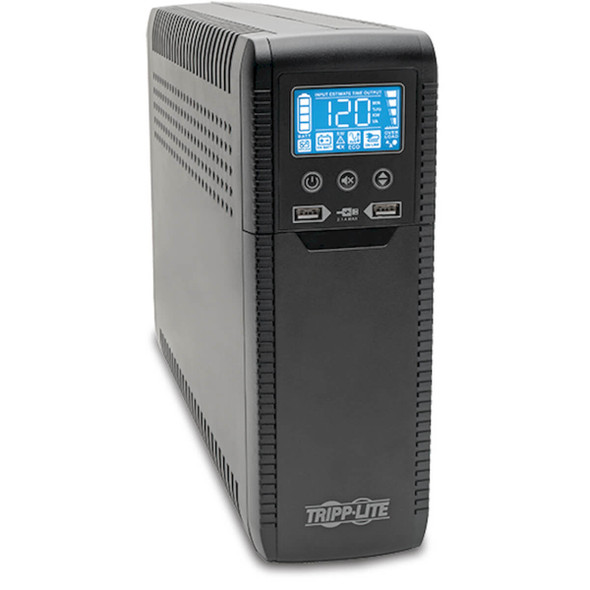 Tripp Lite ECO1500LCD 1500VA UPS Eco Green Battery Back Up AVR 120V USB Energy Star