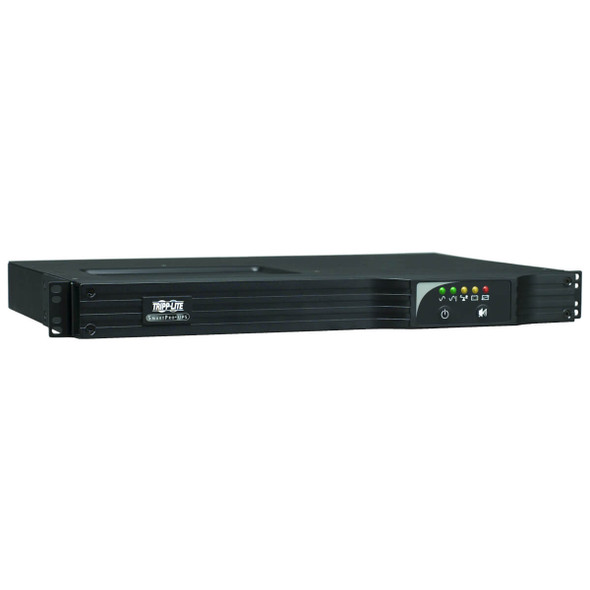 Tripp Lite SMART500RT1U 500VA 300W UPS Smart Rackmount AVR 120V USB DB9 SNMP 1URM