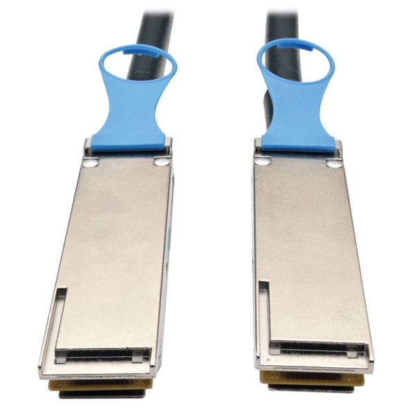Tripp Lite N282-20N-28-BK QSFP28 to QSFP28 100Gbe Passive DAC Copper InfiniBand Cable 20